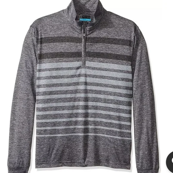 PGA Tour Men's Heather Long Sleeve 1/4 Zip Pullover Motionflux XL - Picture 1 of 4